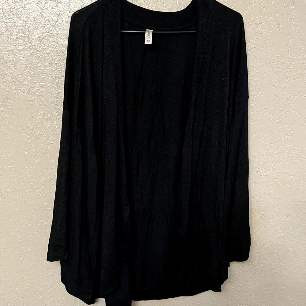 Cacique lounge kimono robe 14/16 black